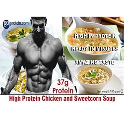 High Performance Meals of Protein Chicken and Sweetcorn Soup (JUST ADD HOT WATER)